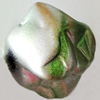 Spray-Painted Acrylic Beads, 18mm Hole About:2.5mm, Sold by Bag
