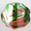 Spray-Painted Acrylic Beads, 23x21mm Hole About:4mm, Sold by Bag