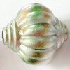 Spray-Painted Acrylic Beads, Lantern, 19mm Hole About:3mm, Sold by Bag