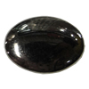 Jewelry findings, CCB Plastic Beads, Plumbum black, Flat Oval 14x20mm Hole:1mm, Sold by Bag