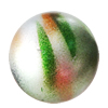 Spray-Painted Acrylic Beads, Round, 22mm Hole About:5mm, Sold by Bag