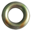 Spray-Painted Acrylic Beads, Donut, 24x13mm Hole About:2mm, Sold by Bag