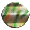 Spray-Painted Acrylic Beads, 25mm Hole About:2mm, Sold by Bag