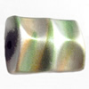 Spray-Painted Acrylic Beads, 22x15mm Hole About:2mm, Sold by Bag