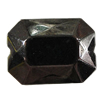 Jewelry findings, CCB Plastic Beads, Plumbum black, Faceted Polygon 17x13mm Hole:1.5mm, Sold by Bag