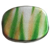 Spray-Painted Acrylic Beads, 26x20mm Hole About:2mm, Sold by Bag