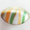 Spray-Painted Acrylic Beads, 29x22mm Hole About:2mm, Sold by Bag