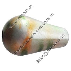 Spray-Painted Acrylic Beads, 34x20mm Hole About:4mm, Sold by Bag