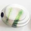 Spray-Painted Acrylic Beads, 19x14mm Hole About:2mm, Sold by Bag