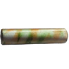 Spray-Painted Acrylic Beads, Tube, 35x8mm, Sold by Bag