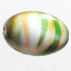 Spray-Painted Acrylic Beads, 28x19mm Hole About:1.5mm, Sold by Bag