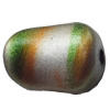 Spray-Painted Acrylic Beads, 16x11mm Hole About:2mm, Sold by Bag