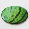 Spray-Painted Acrylic Beads, Flat Oval 40x28mm, Sold by Bag