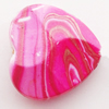 Spray-Painted Acrylic Beads, Heart, 20x21mm, Sold by Bag