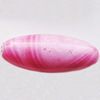 Spray-Painted Acrylic Beads, Oval, 31x12mm, Sold by Bag