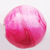 Spray-Painted Acrylic Beads, 16mm, Sold by Bag