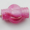 Spray-Painted Acrylic Beads, Lantern, 18x12mm, Sold by Bag