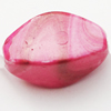 Spray-Painted Acrylic Beads, 17x10mm, Sold by Bag