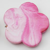 Spray-Painted Acrylic Beads, Flower, 31mm, Sold by Bag
