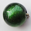 Spray-Painted Acrylic Beads, Round 10mm, Sold by Bag