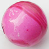 Spray-Painted Acrylic Beads, Round, 14mm, Sold by Bag