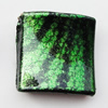 Spray-Painted Acrylic Beads, Twist Square 22mm, Sold by Bag