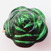 Spray-Painted Acrylic Beads, Flower 16mm, Sold by Bag