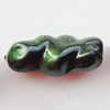 Spray-Painted Acrylic Beads, 22x10mm, Sold by Bag