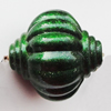 Spray-Painted Acrylic Beads, Lantern 19x18mm, Sold by Bag