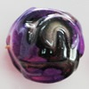 Spray-Painted Acrylic Beads, 23x22mm Hole:4mm, Sold by Bag