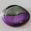 Spray-Painted Acrylic Beads, Nugget 24x19mm Hole:2.5mm, Sold by Bag