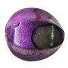 Spray-Painted Acrylic Beads, 13x12mm Hole:2mm, Sold by Bag