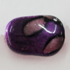 Spray-Painted Acrylic Beads, 15x11mm Hole:1.5mm, Sold by Bag