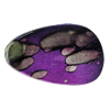 Spray-Painted Acrylic Beads, Nugget 56x34mm Hole:3mm, Sold by Bag