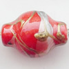 Spray-Painted Acrylic Beads, Lantern, 16x12mm Sold by Bag