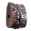 Red Bronze Acrylic Beads, 16x24mm, Sold by Bag 