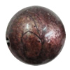 Red Bronze Acrylic Beads, Round 18mm, Sold by Bag 