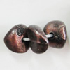 Red Bronze Acrylic Beads, 7mm, Sold by Bag 