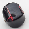 Spray-Painted Acrylic Beads, 11x10mm, Sold by Bag
