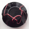 Spray-Painted Acrylic Beads, 19mm, Sold by Bag