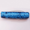 Spray-Painted Acrylic Beads, Tube, 34x8mm, Sold by Bag