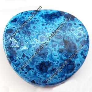 Spray-Painted Acrylic Beads, Twist Flat Round, 27mm, Sold by Bag