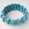 Turquoise Bracelet，28mm, Length Approx:7.1-inch, Sold by Strand