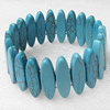 Turquoise Bracelet，30mm, Length Approx:7.1-inch, Sold by Strand