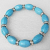 Turquoise Bracelet，10mm, Length Approx:7.1-inch, Sold by Strand