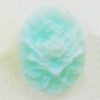 Cameos Resin Beads, No-Hole Jewelry findings, Flat Oval 10x13mm, Sold by Bag