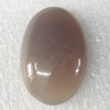Agate Cabochons，Oval, 13x18mm, Sold by PC