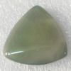 Agate Cabochons，Triangle, 24x23mm, Sold by PC