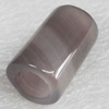 European Style Agate Beads, Tube, 25x15mm Hole:9mm, Sold by PC