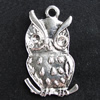 Pendant, Zinc Alloy Jewelry Findings, Animal 18x38mm, Sold by Bag